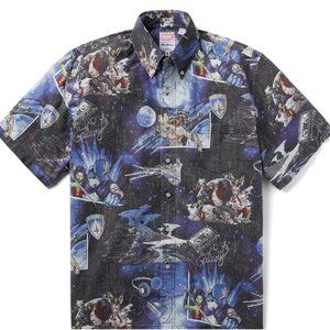 Men's Guardians of the Galaxy Classic Fit Short Sleeve Button-Down Shirt